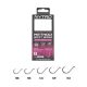Nytro NTO-B2 14 0.19mm 10cm Pre-tied Eyed, Barbless Bait Ring Hook 8pcs