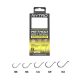Nytro NTO-B2 12 0.21mm 10cm Pre-tied Eyed, Barbless Bait Spike Hook 8pcs