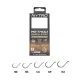 Nytro NTO-B2 16 0.17mm 10cm Pre-tied Eyed, Barbless Quick-Stop Hook 8pcs