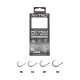 Nytro NTO-B3 16 0,19mm 10cm Pre-tied Eyed, Barbless Bait Ring Hook 8pcs