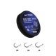 Nytro NTO-B3 Big Fish 8 0.30mm 25cm Pre-tied Eyed, Barbless Quick-Stop Hook 8pcs