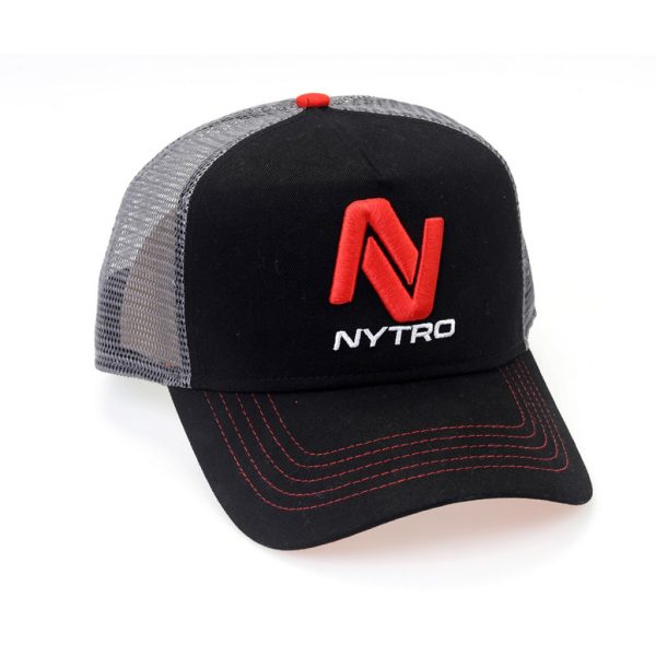 Nytro Black & Grey Trucker Cap Baseball Cap
