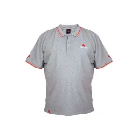 Nytro Light Marl Grey Polo Shirt 2XL