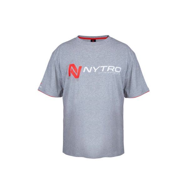 Nytro Light Marl Grey Tee Shirt Polo L