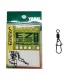Yarie 524 EZ Line Snap #1 26lb Swivel Snap 5pcs