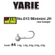 Yarie 615 Mini Neo Keeper 4 2.0gr Jig Head 5pc