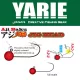 Yarie 645 Ajibaku Red 8 1.65gr Jig Head 4pcs