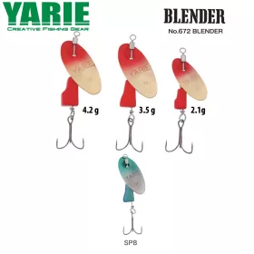 Yarie 672 Blender 2.1gr SP8 Green Grade Spinner