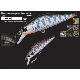 Yarie 677 Access S 50mm 3.6gr D5 R Yamame Wobbler