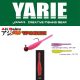 Yarie Ajibaku Worm 690 3cm 14P Clear Red Rubber Lure 10pcs