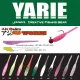 Yarie Ajibaku Worm 690 4,5cm 12P Clear Pink Rubber Lure 10 pcs