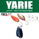 Yarie 702 Pirica More 2,2gr E69 Fire Blue Spoon Lure