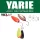 Yarie 702 Pirica More 2.2gr E74 Lemon Squash Spoon Lure