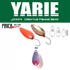 Yarie 702 Pirica More 2,2gr N4 Night Purple Spoon Lure
