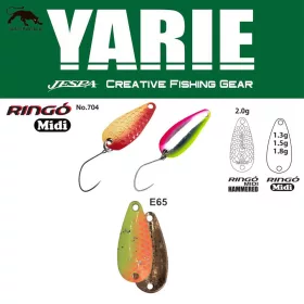 Yarie 704 Ringo Midi 1,8gr E65 Second Lemon Spoon Lure
