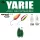 Yarie 704 Ringo Midi 1.8gr H1 Green Metallic Spoon Lure