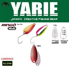 Yarie 704 Ringo Midi 1,8gr YM3 Fruit Strawberry Spoon Lure