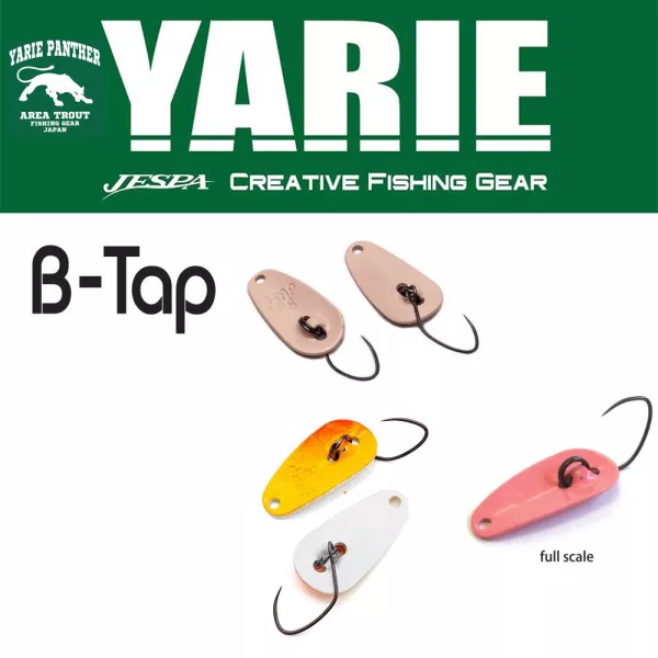 Yarie 705 B-Tap 1.2gr V4 MG Ice Spoon Lure