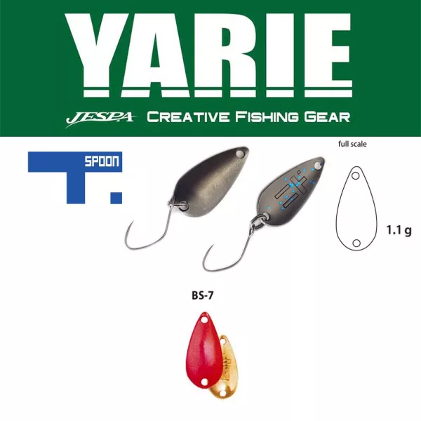 Yarie 706 T-Spoon 1.1gr BS7 Candy Pink Spoon Lure