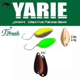 Yarie 708T T-Fresh 2.4gr E67 Winner Brown Spoon Lure