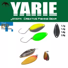 Yarie 708T T-Fresh 2.4gr E81 Murasaki Uni Spoon Lure