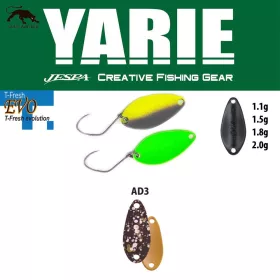 Yarie 710T T-Fresh Evo 1.1gr AD3 Saku Pellet Spoon Lure
