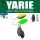 Yarie 710T T-Fresh Evo 1.1gr BJ-30 Toichigi Brown Spoon Lure