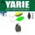 Yarie 710T T-Fresh Evo 1.1gr S3 Decayed Leaf Spoon Lure