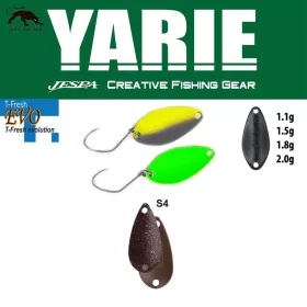 Yarie 710T T-Fresh Evo 1.1gr S4 Marron Squash Spoon Lure