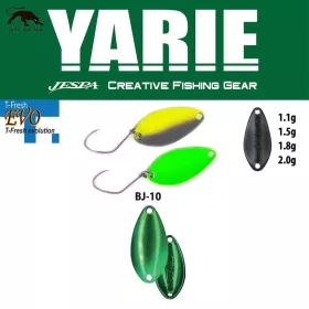 Yarie 710T T-Fresh Evo 1.5gr BJ-10 Uesama Spoon Lure