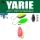Yarie 710T T-Fresh Evo 1.5gr BS-5 Matte Red Spoon Lure
