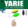 Yarie 710T T-Fresh Evo 1,5gr H2 Salmon Spoon Lure