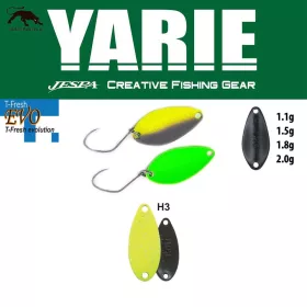 Yarie 710T T-Fresh Evo 1.5gr H3 Chart Glitter Spoon Lure
