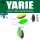 Yarie 710T T-Fresh Evo 1,5gr Y75 Green Hololume Spoon Lure