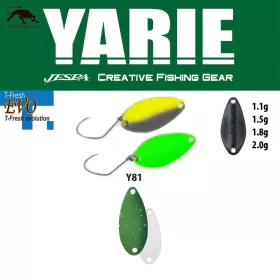 Yarie 710T T-Fresh Evo 1,5gr Y81 Cucumber Spoon Lure