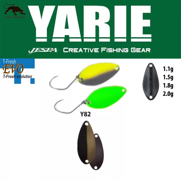 Yarie 710T T-Fresh Evo 1,5gr Y82 Daikin Spoon Lure
