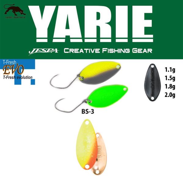 Yarie 710T T-Fresh Evo 1,8gr BS-3 First Lemon Spoon Lure