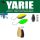 Yarie 710T T-Fresh Evo 2.0gr E75 Orange Peel Spoon Lure