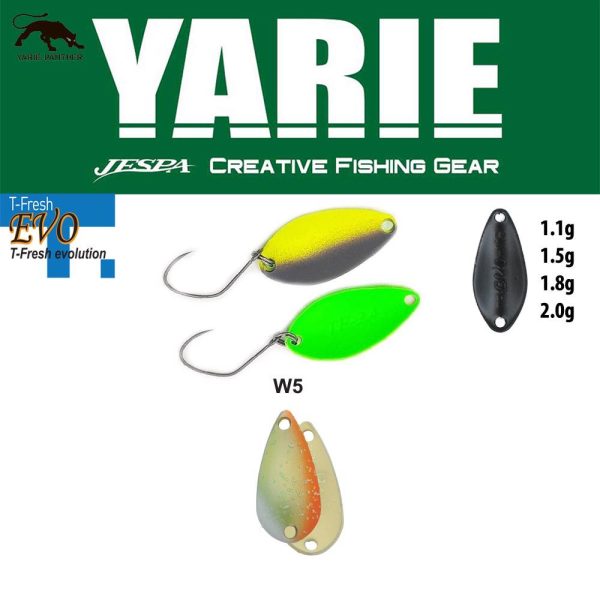 Yarie 710T T-Fresh Evo 2,0gr W5 Melon Short Spoon Lure