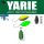 Yarie 710T T-Fresh Evo 2.0gr Y81 Cucumber Spoon Lure