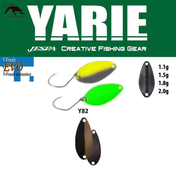 Yarie 710T T-Fresh Evo 2.0gr Y82 Daikin Spoon Lure