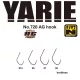 Yarie 728 AG Nanotef 06 Barbless Eyed, Barbless, Single Predator Hook 16pcs