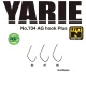 Yarie 734 AG Plus Nanotef 08 Barbless Eyed, Barbless, Single Predator Fishing Hook 15pcs