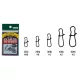 Yarie 809 Line Snap Black #2 40lb Connector 11pcs