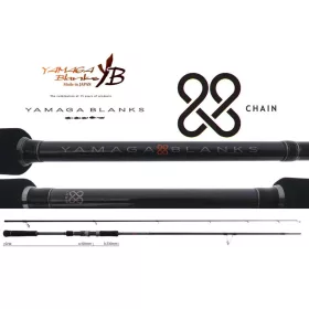 Yamaga Blanks 88 Chain 2.65m 8-40gr 2 Piece Spinning Rod