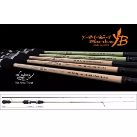   Yamaga Blanks Lupus Area 62MB Motion 1,86m 1-6gr 2 Piece Spinning Rod
