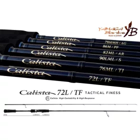   Yamaga Blanks Calista 72L/TF Tactical Finesse 2,204m 20gr Fuji Titanium Torzite 2-Piece Spinning Rod