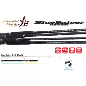   Yamaga Blanks Blue Sniper 81/8 Blacky Tuna 2,48m 45-120gr 2 Piece Spinning Rod