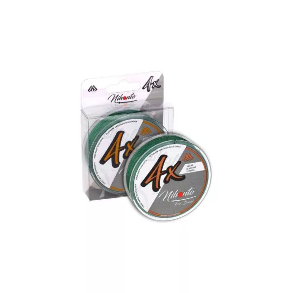 Mikado Nihonto Fine 0,1mm 150m Green Braided Main Line