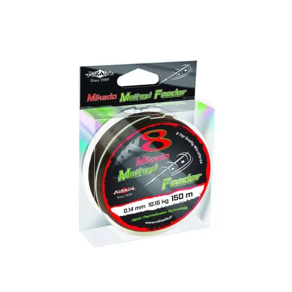 Mikado Octa Method Feeder 0.12mm 150m Braided Main Line